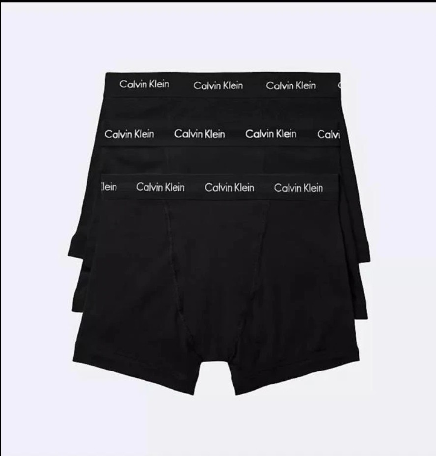Single 3 Pack sCalvin Klein Stretch Moisture Wicking Boxer Briefs Men’s Medium