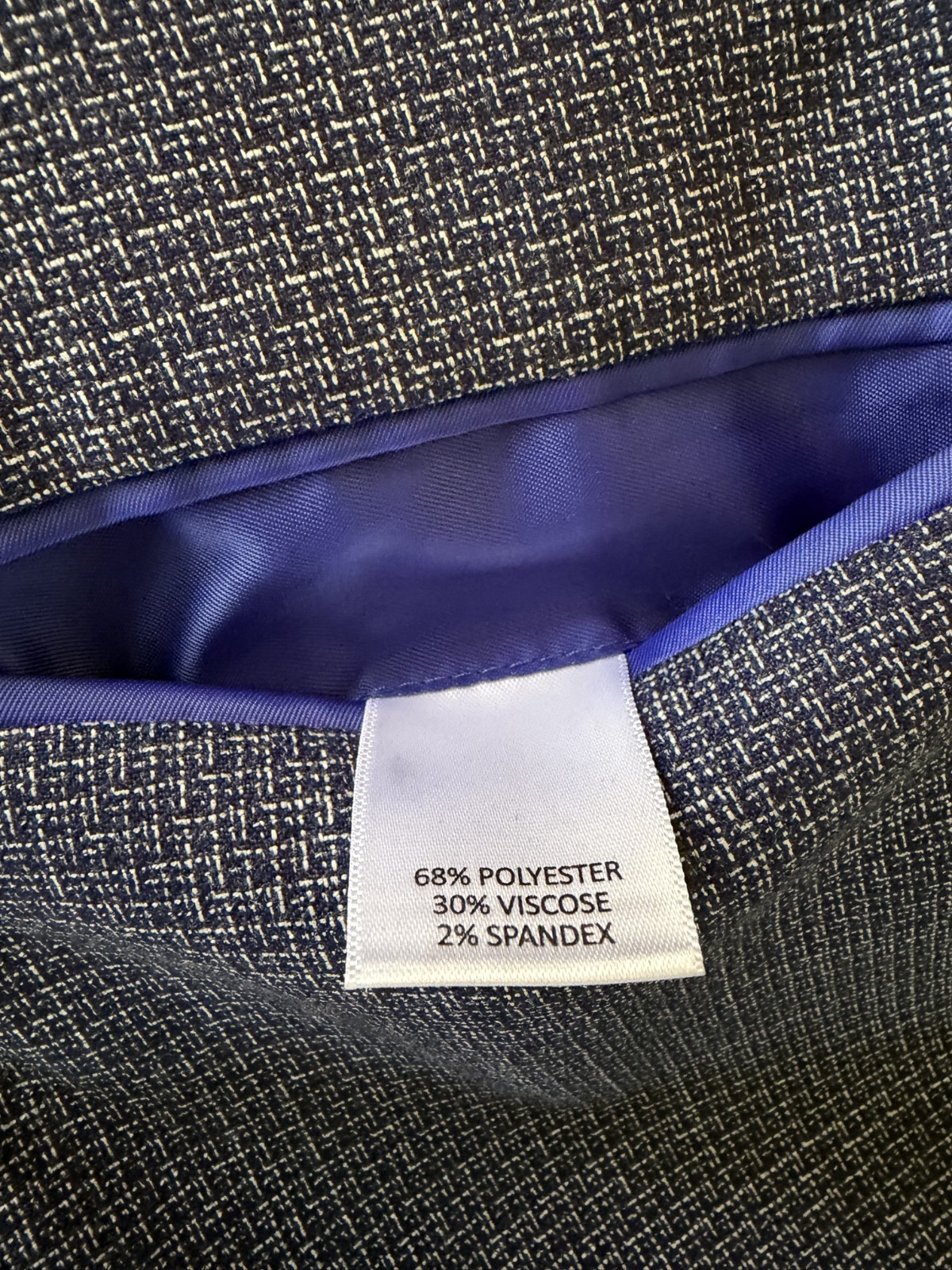 Murano (Dillard’s) Men’s Slim fit Blue/Gray 36 suit with Pants 30×30 (2 piece)