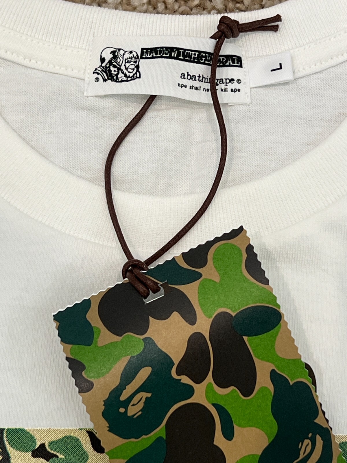 EXCLUSIVE BAPE HEADS FLYER TEE MENS MULTIPLE SIZES