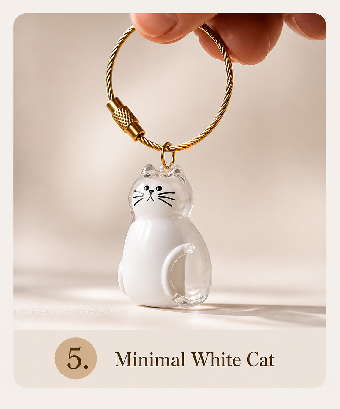 Cat Hair Keychain Storage Bottle, Cat Fur Memory Bottles, Pet Hair Keepsake US