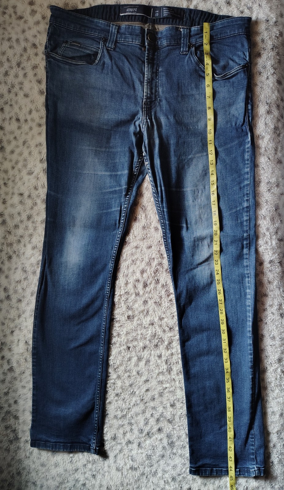 Armani Collezioni Men’s Blue Denim Jeans Style J15 – Size EU 40