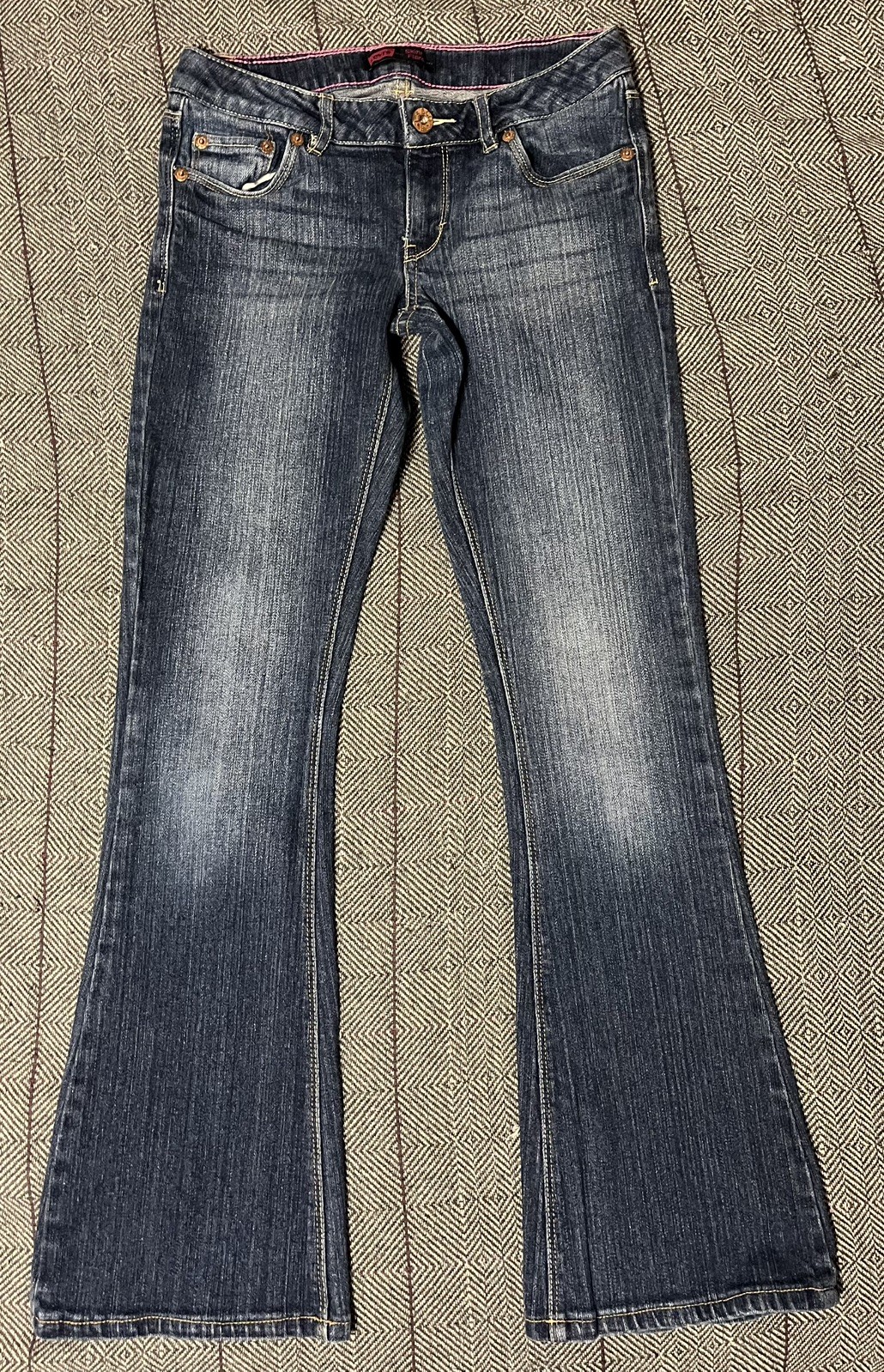 Levi’s Girls Comfortable Stretch Denim Skinny Flare Blue Jeans Size 12