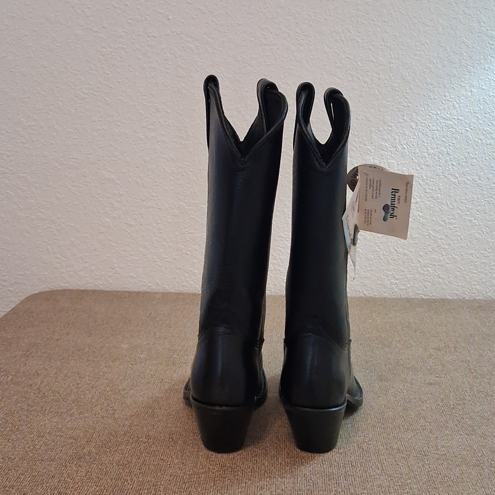 Harley-Davidson Women’s Cowboy Boots Size 8.5 Black Leather