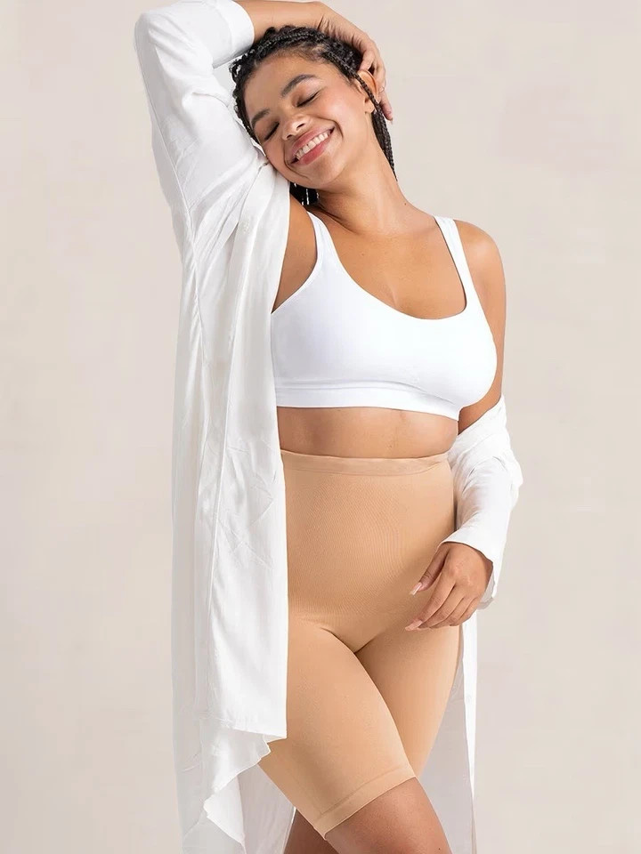 SHAPERMINT ESSENTIALS High-Waisted Shaper Shorts, Women’s Shaper Shorts, XS-3XL