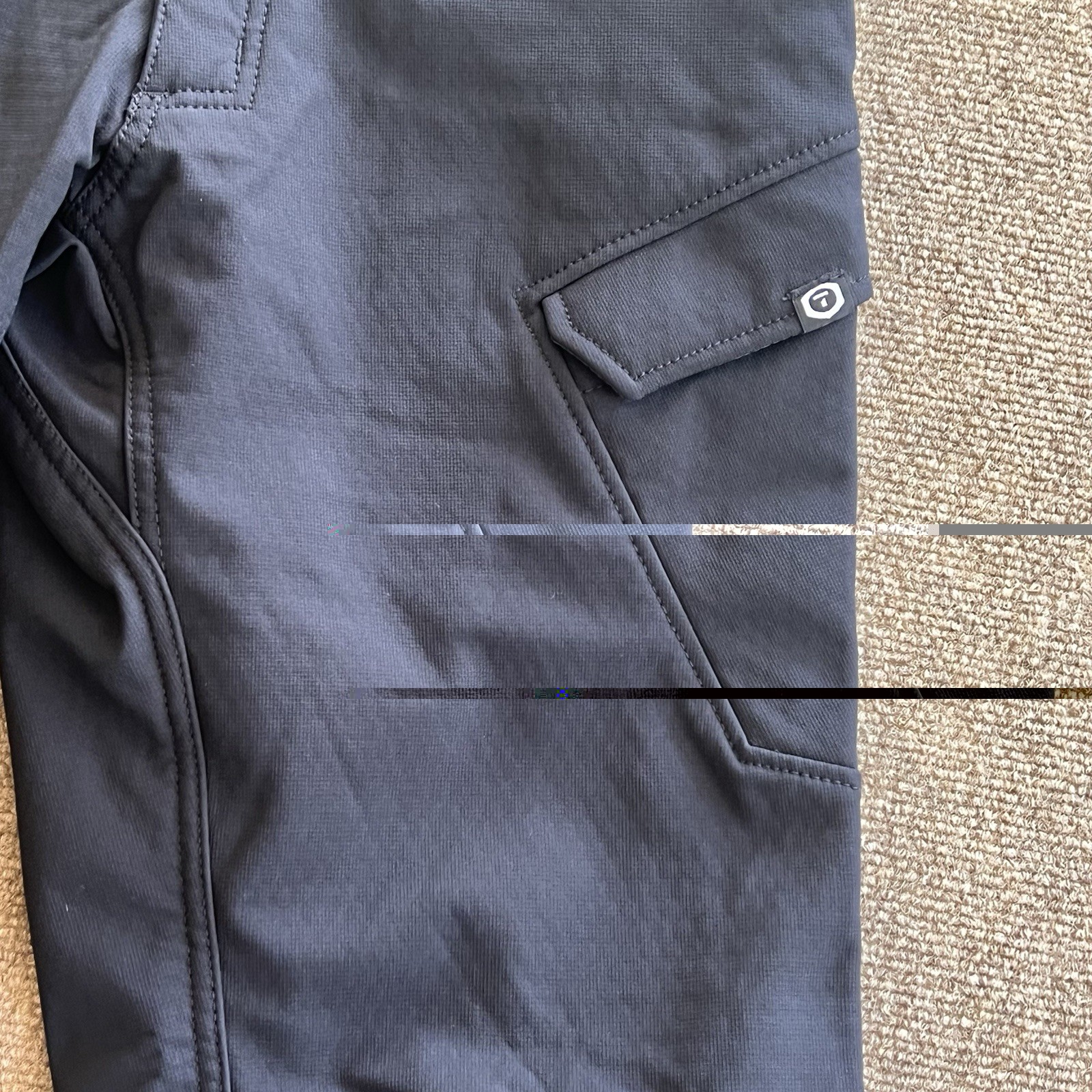 Truewerk Pants Mens 32 Black T3 Werkpant Fleece Lined Cargo Utility Work 32×32