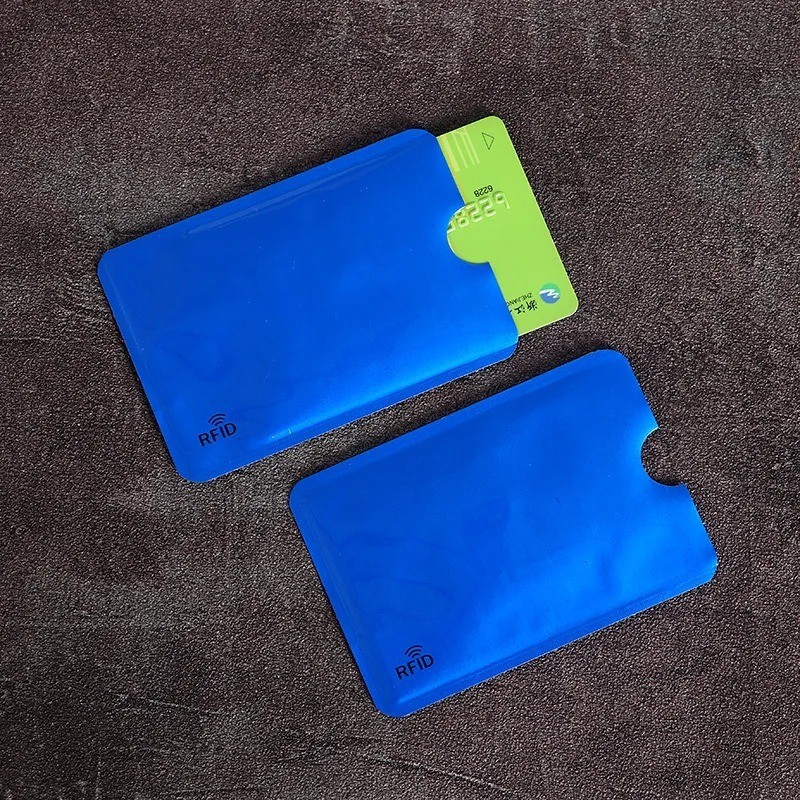 10PCS Anti RFID Blocking Card Sleeve-Secure Credit/Debit Card Holder ID Wallet