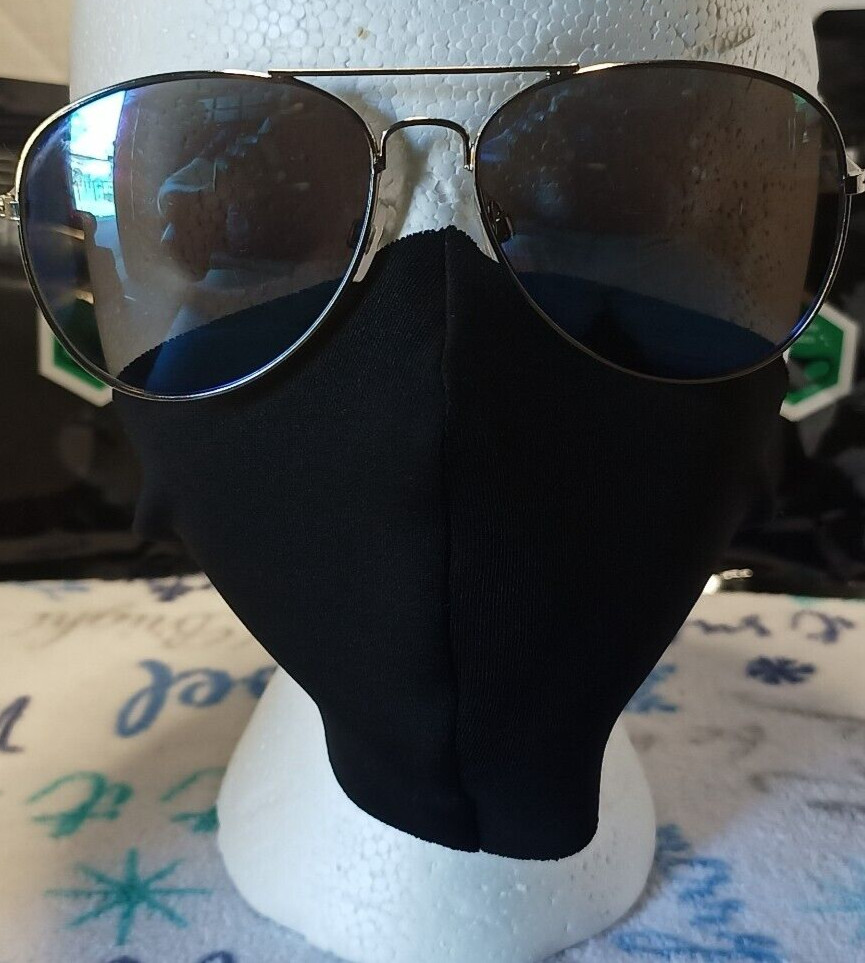 Black Fashion Protective Face Mask Upgrade Version 5 in a pack