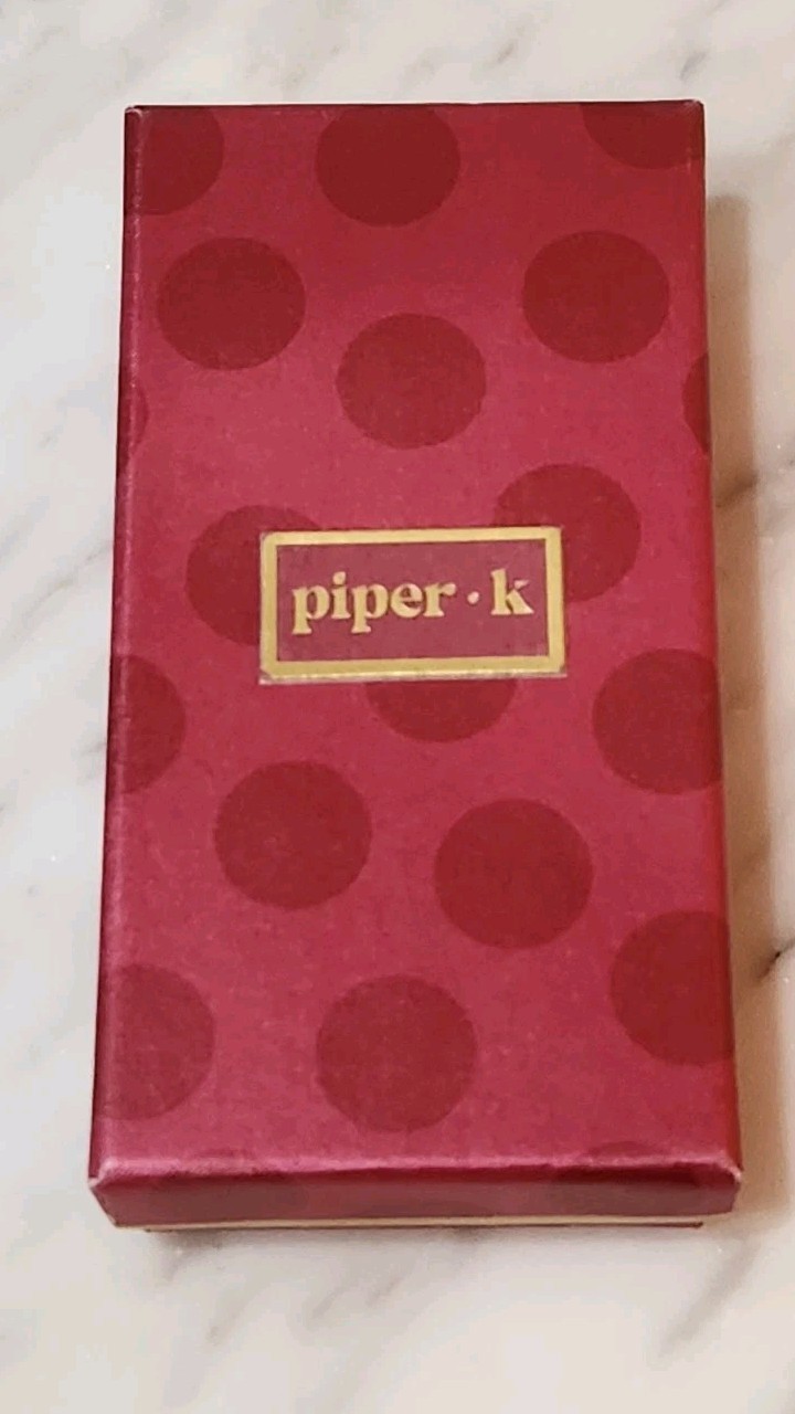 NIB! Piper K Dachshund Wiener Dog Eiffel Tower Paris Gold Accent Bag Charm