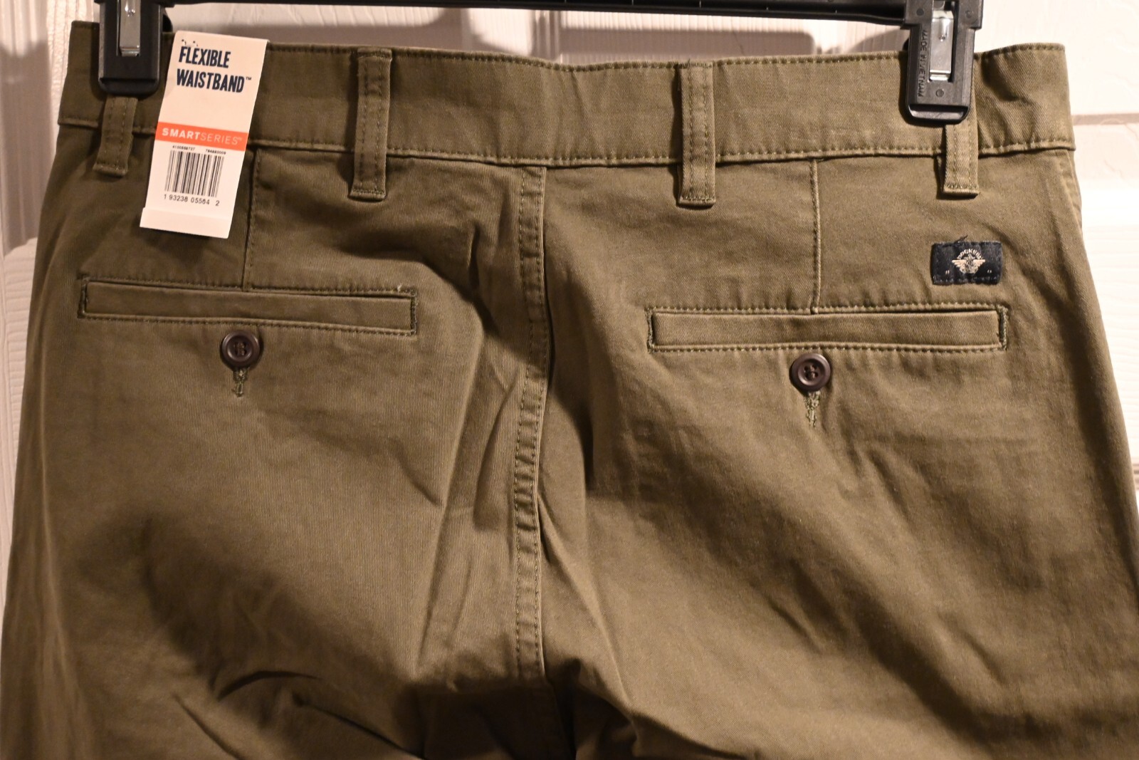 NEW Dockers Mens Slim Fit Ultimate Chino Smart 360 Flex Army Olive Size 30X30