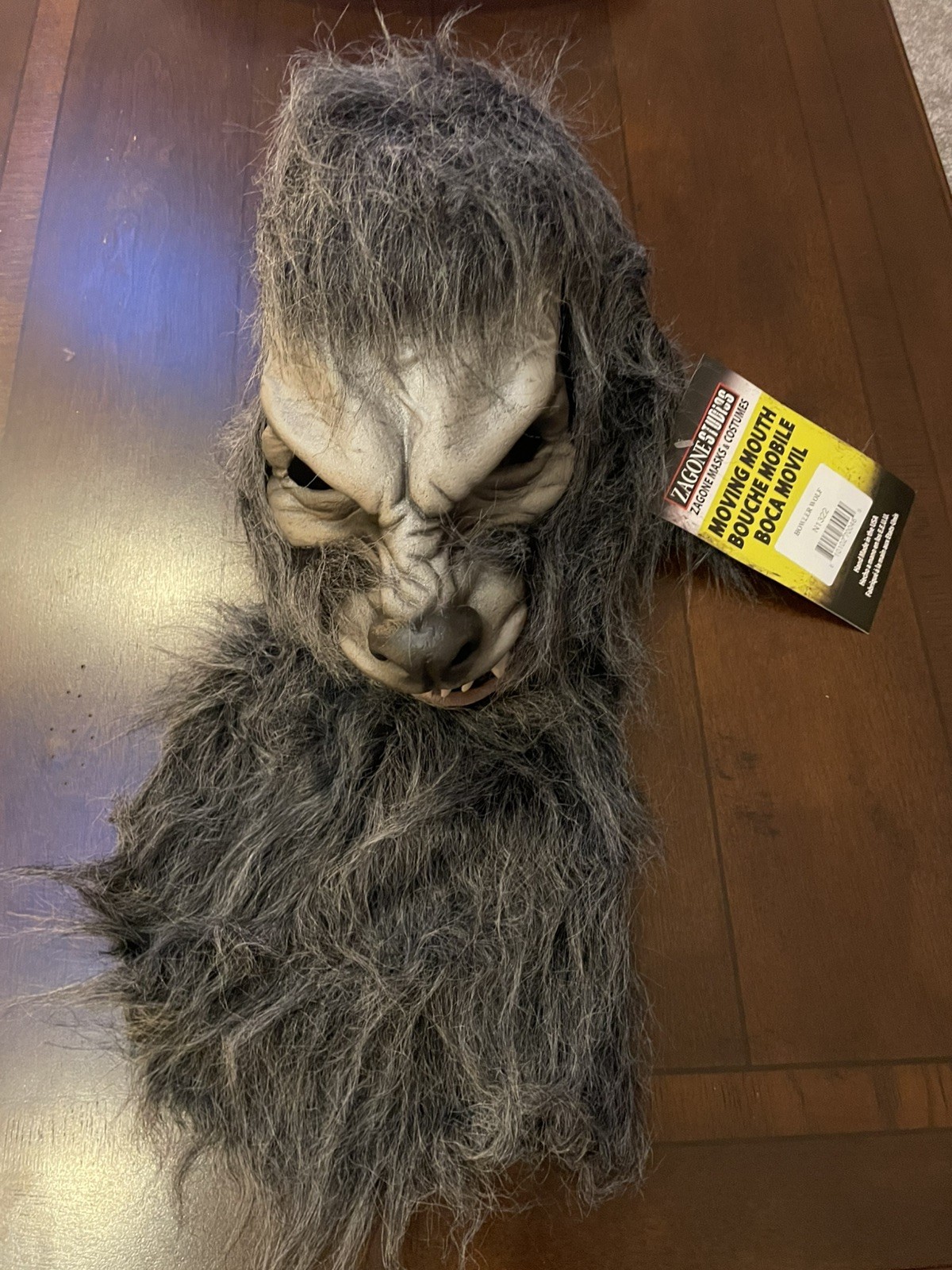 Adult Zagone Studios Hand Made “Howler Wolf” Moving Mouth Mask