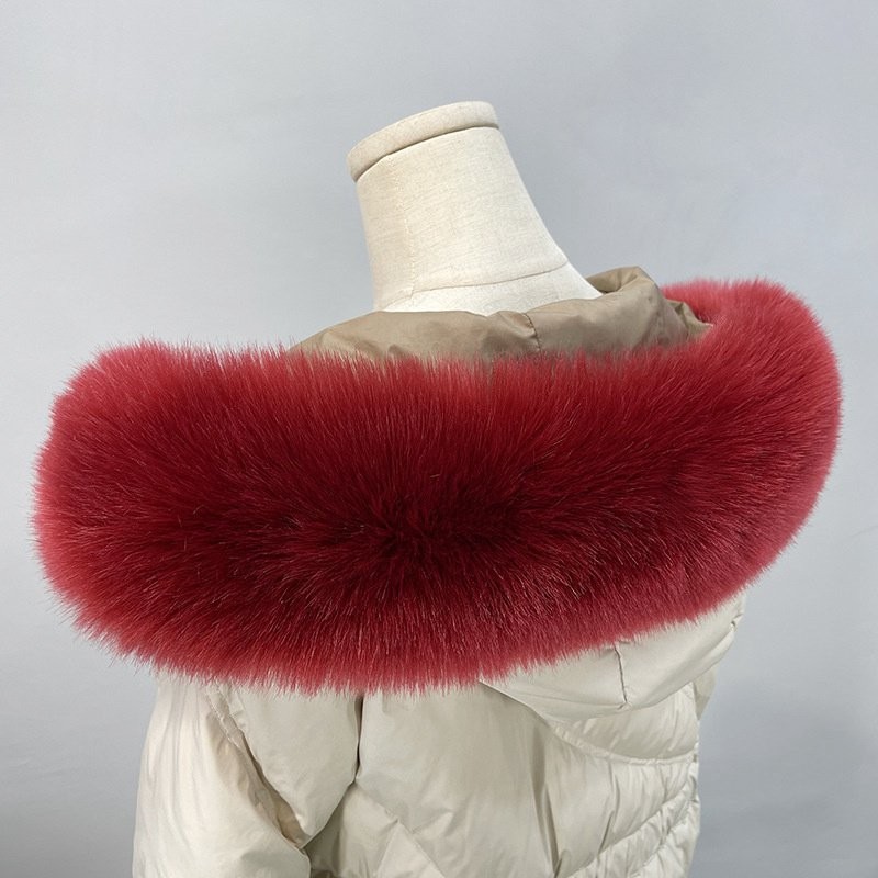 Women’s Coat Collar Detachable Fur Collar Winter Simulation Fox Fur Universal