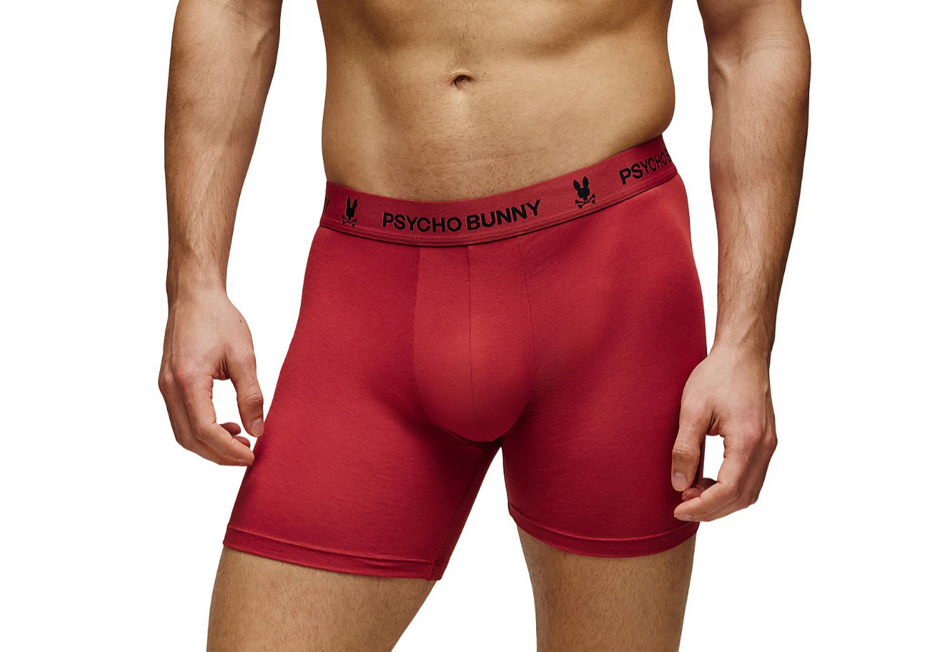 3-Pack New Psycho Bunny Men’s 5.5″ Boxer Briefs Trunks Underwear w/Gift Box