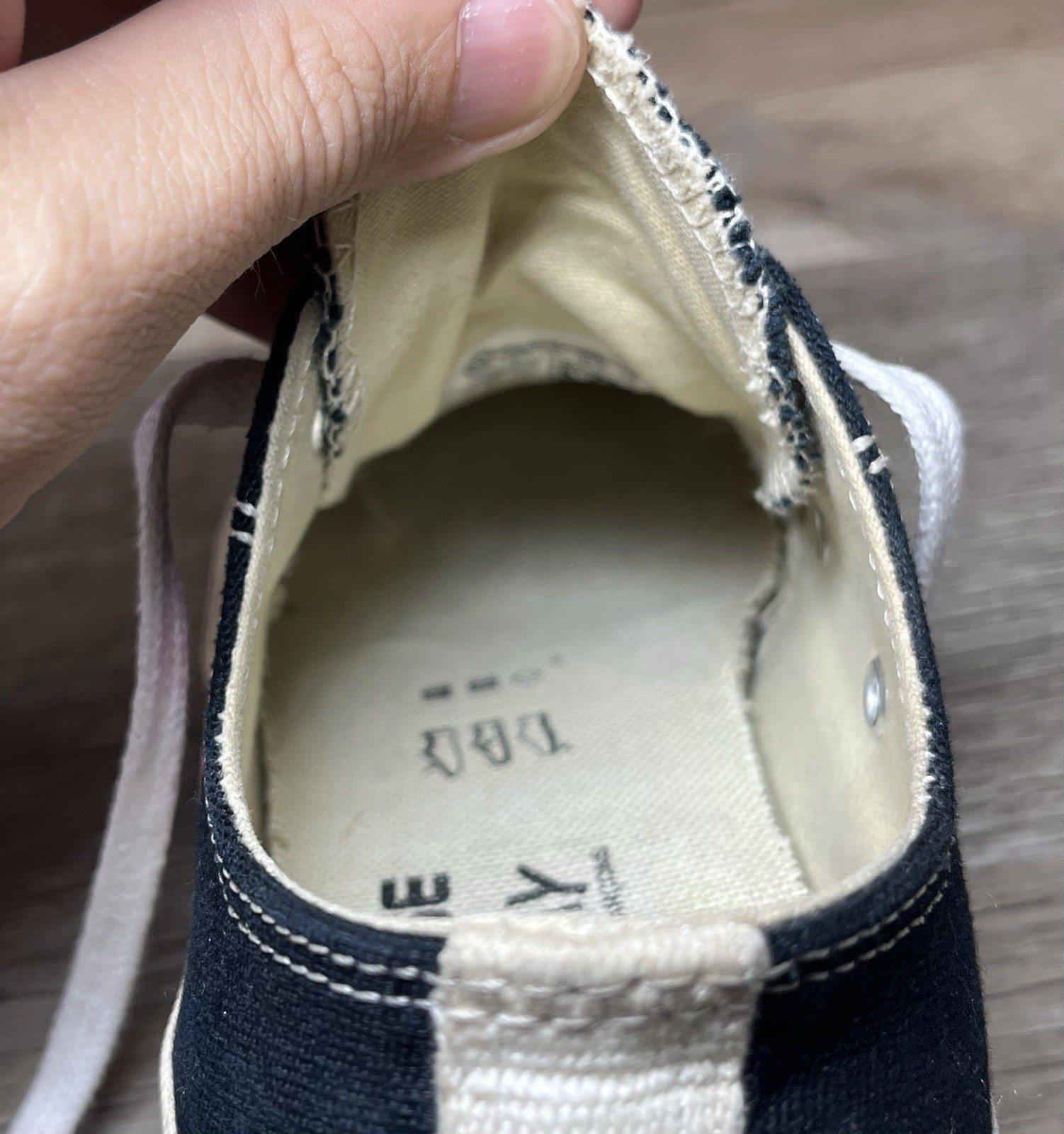 Converse All Star x Comme des Garcons Sneakers Men 4/Women 6 Low Chuck Taylors