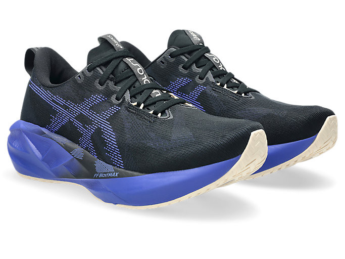 Asics Novablast 5 Wide Black Cobalt Burst 1011B975-004 Men’s Size