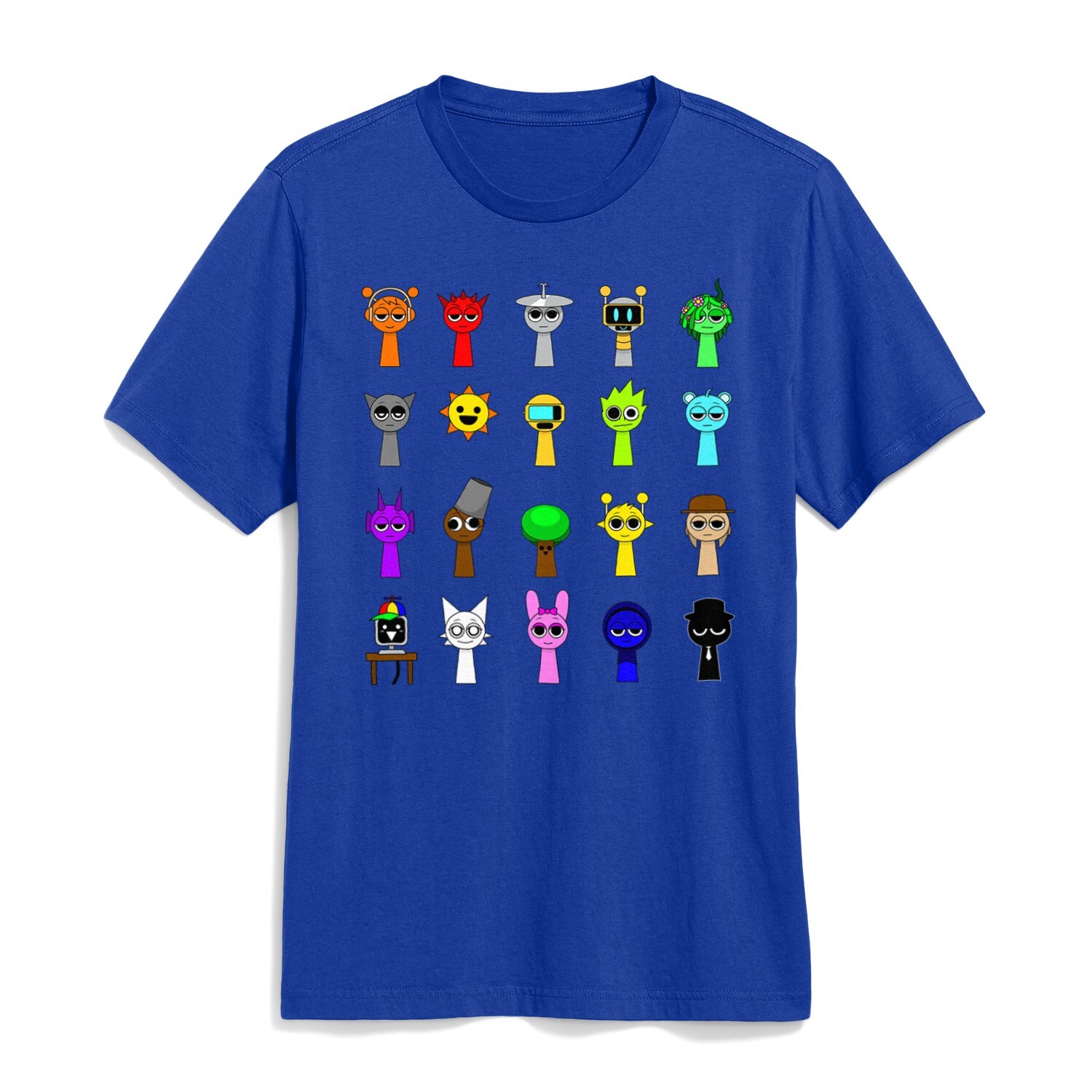 Funny All my Sprunki Toys Kids T-Shirt Cool Sprunki Lovers Youth Kids Tee