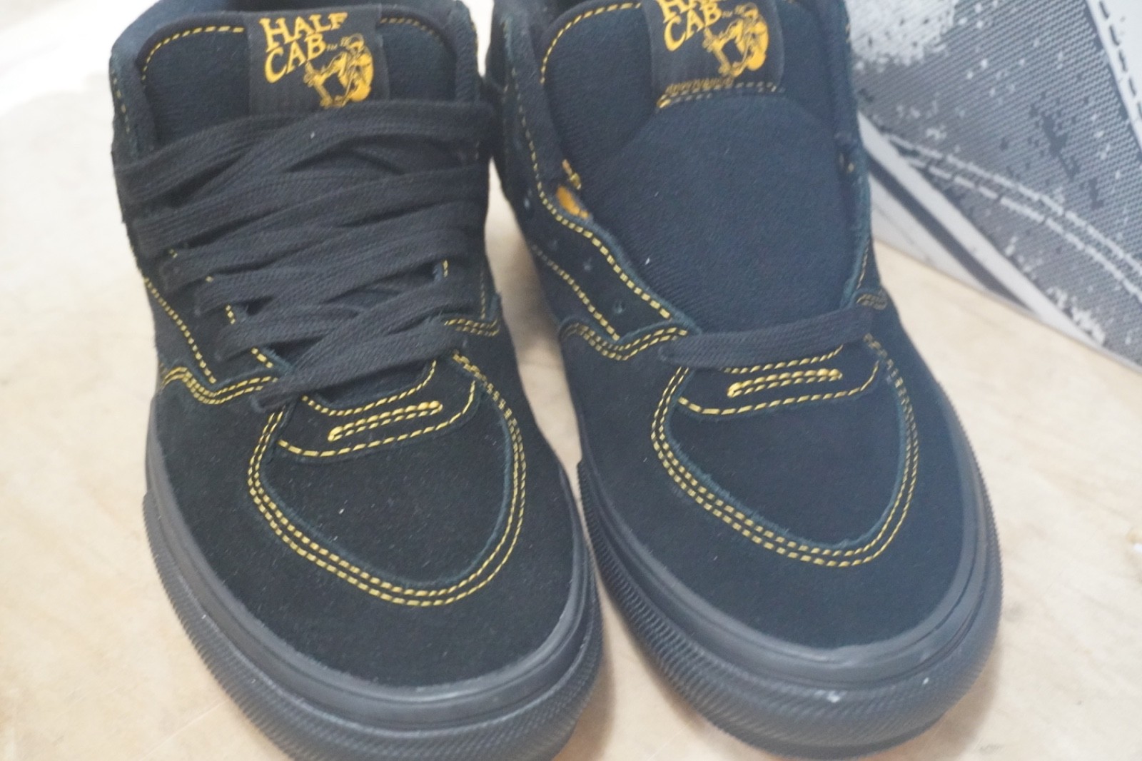 Vans Skate Half Cab NEW black/mustard
