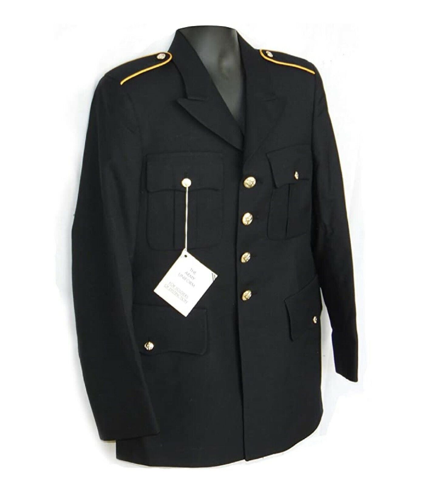US ARMY MILITARY MEN’S CLA SERVICE DRESS BLUE BLUES ASU UNIFORM COAT JACKET Many