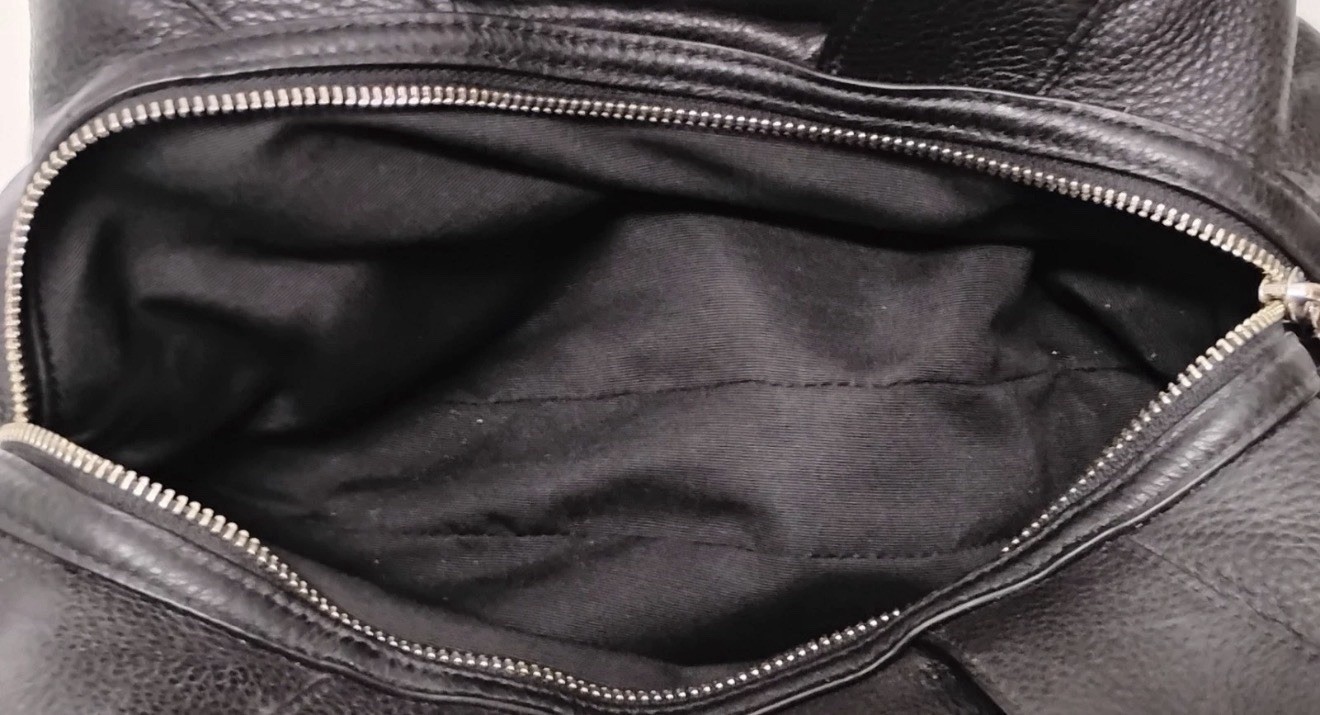 Coach Large Black Leather Bag