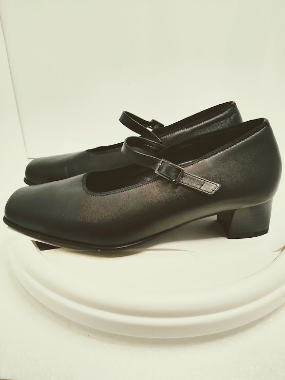 THERESIA M. Leni Women’s Black Heels Comfort Orthopedic inserts Size 7.5 US