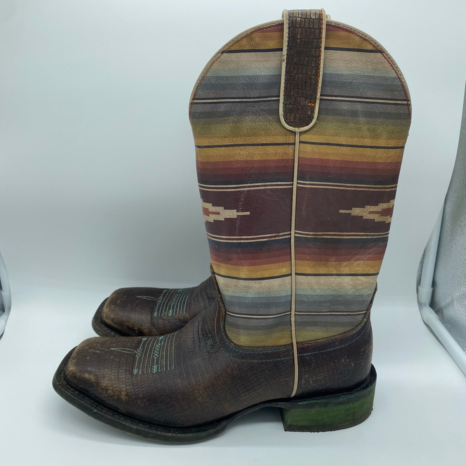 Ariat Circuit Savanna Western Mid-Calf Cowboy Boots Rodeo Women’s size 8.5