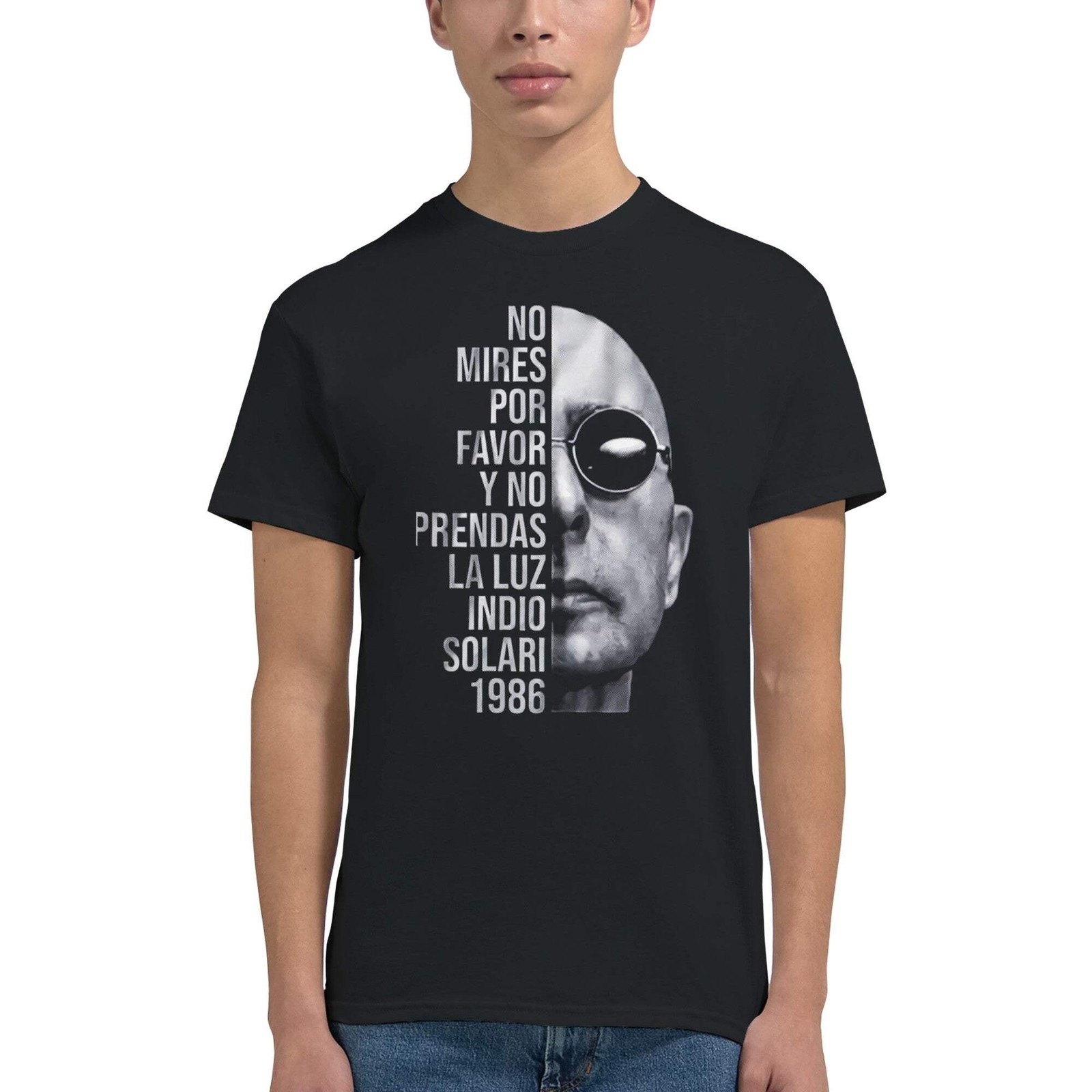 Indio Solari T-Shirt | Classic Fit Heavyweight Cotton Tee | Music Fan Gift | Uni