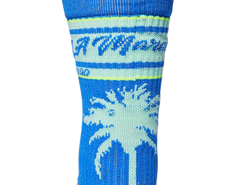 New Asics Los Angeles Marathon Performance Crew Socks. 2 Colors To Choose