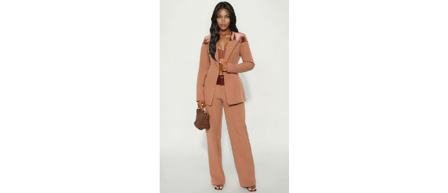 Fashion Nova In The Mix Blazer Pant Set M (8-10)