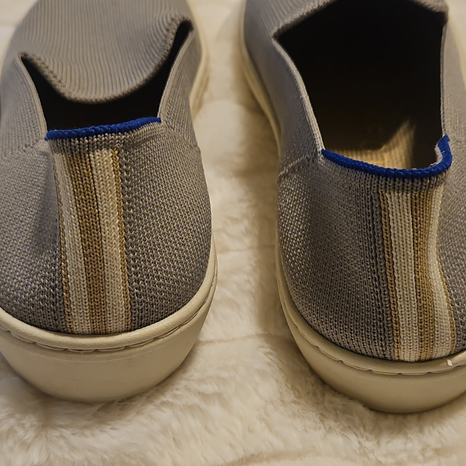 Rothys The Sneaker Womens Size 6.5 Classic Sand Great Condition