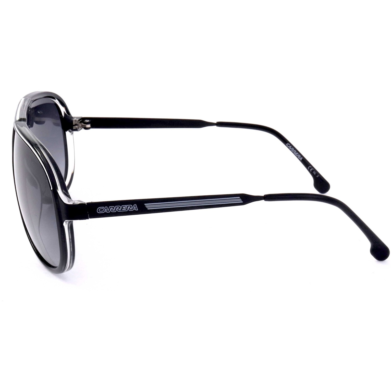 Carrera Men’s 63mm Black White Sunglasses CA1050-S-80S-9O