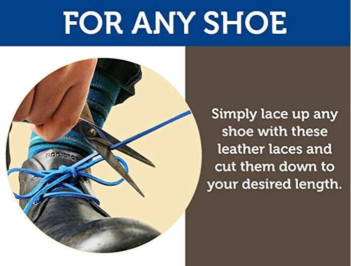 Leather Boot Shoe Laces Shoelaces in All colors – 72 inches 1 pair