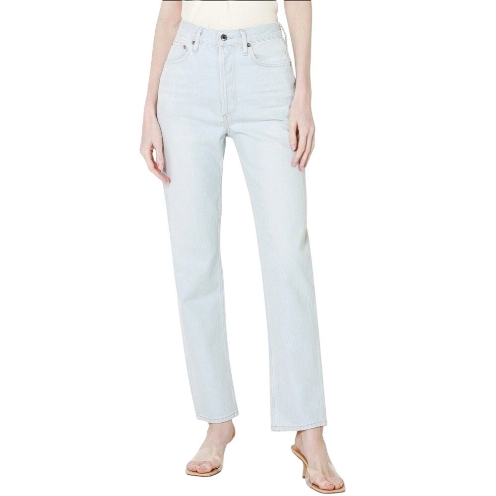 NWT AGOLDE 90’s Pinch Waist High Rise Straight Jean in Haze Size 29