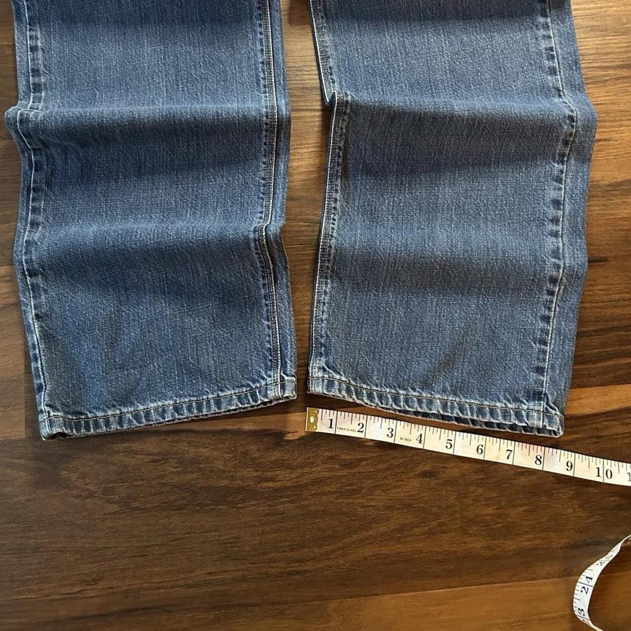 Vintage made in USA Orvis Men’s Blue Straight Regular Fit Mid Rise Denim Jeans