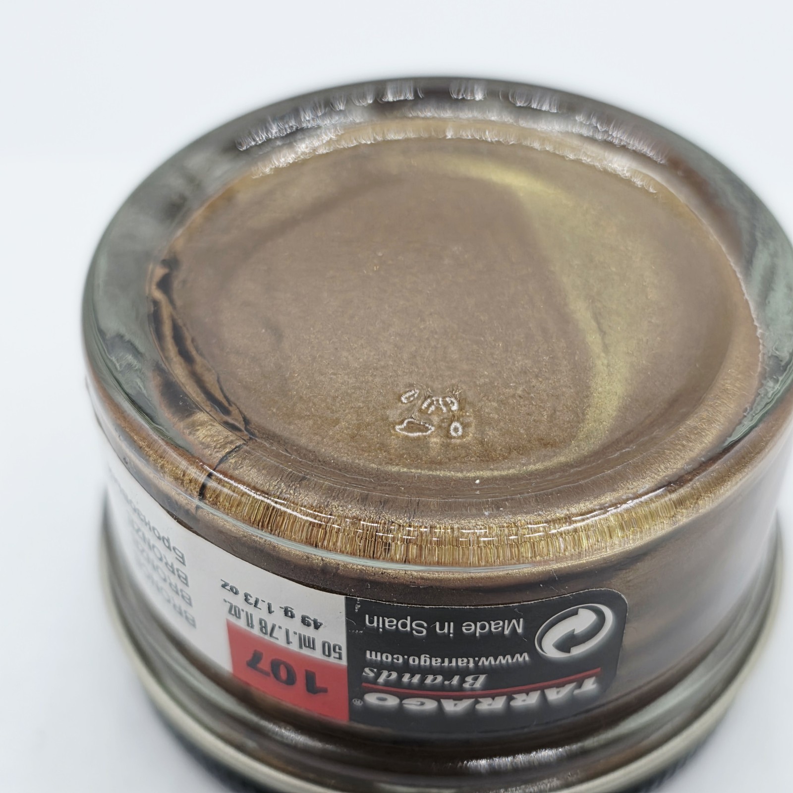 Tarrago Shoe Polish # 107 Bronze Cream Leather Protector 1.76 oz. 50ml Boot