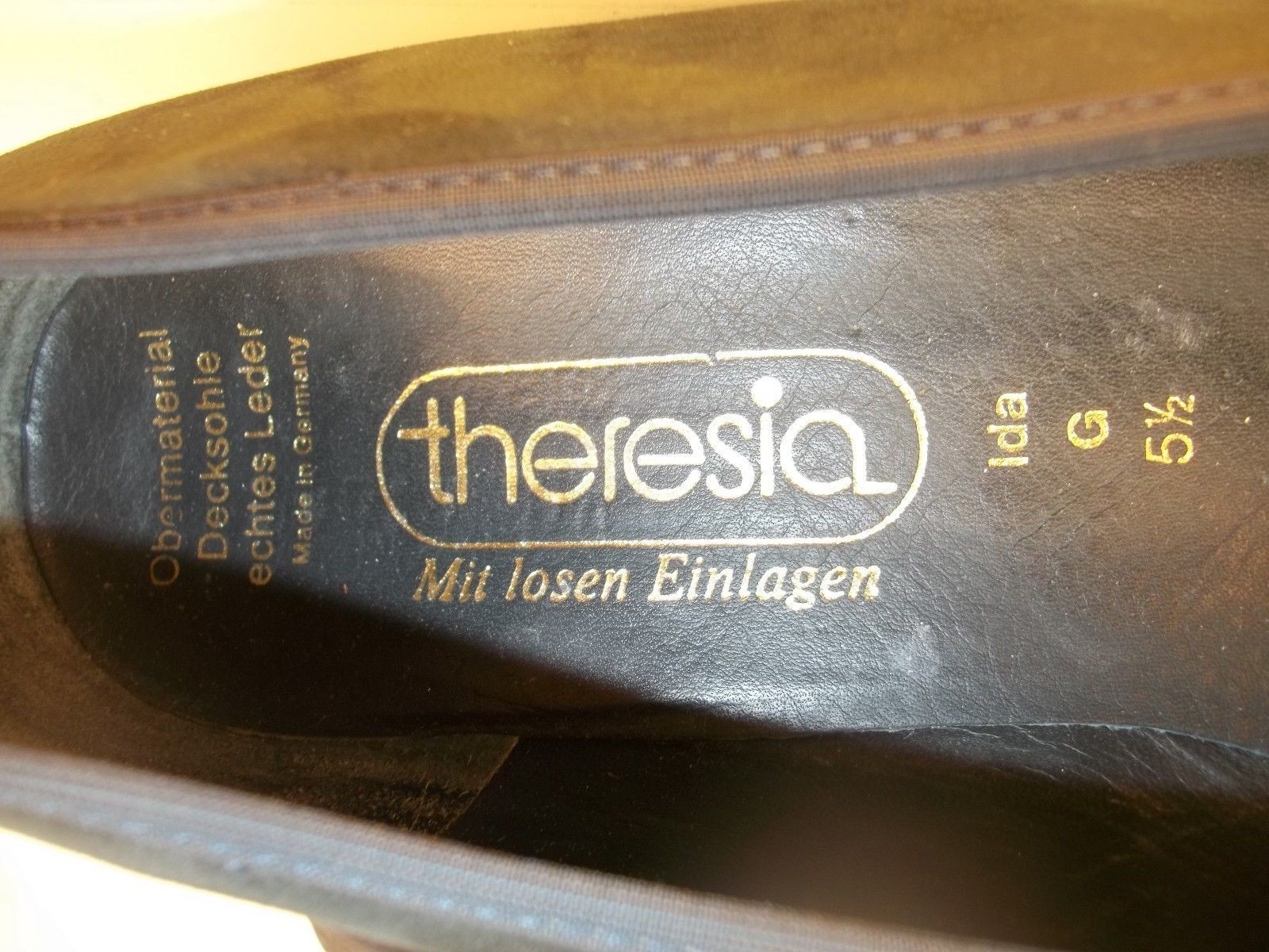 Theresia Womens US 9 G German 5.5 Black Suede Heels Pumps Work Shoes 2455