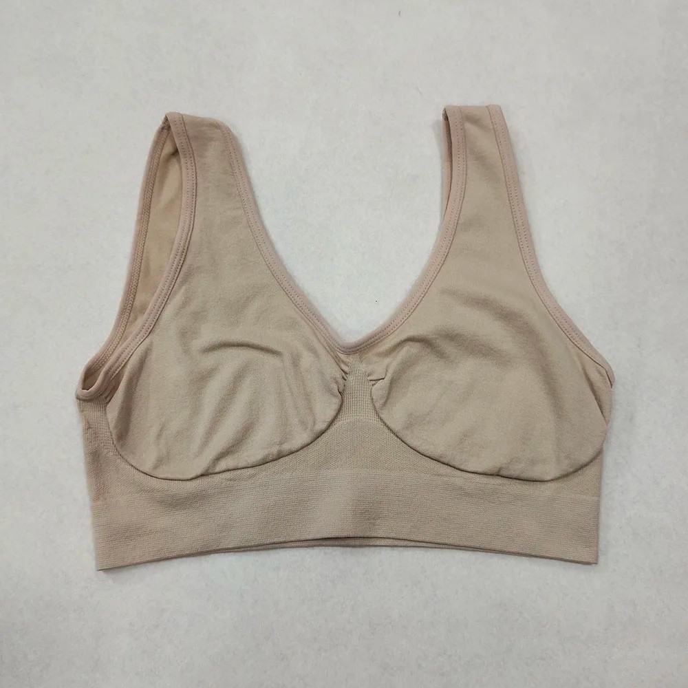 Sport Sleep Bra Seamless Wire Free Weight Support Tank Sports Yoga Bras