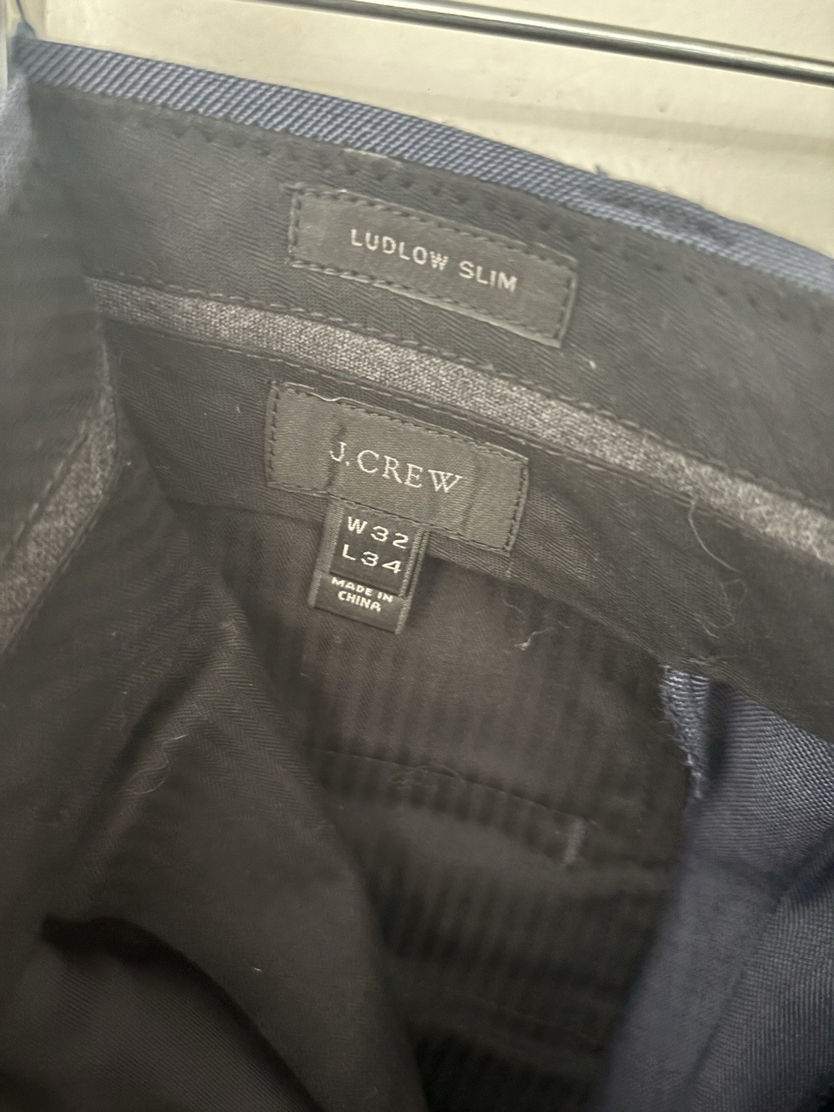 J Crew Suit Mens 38S Blue Ludlow Tollegno 1900 Slim Fit Wool Full 2 Piece 30×30