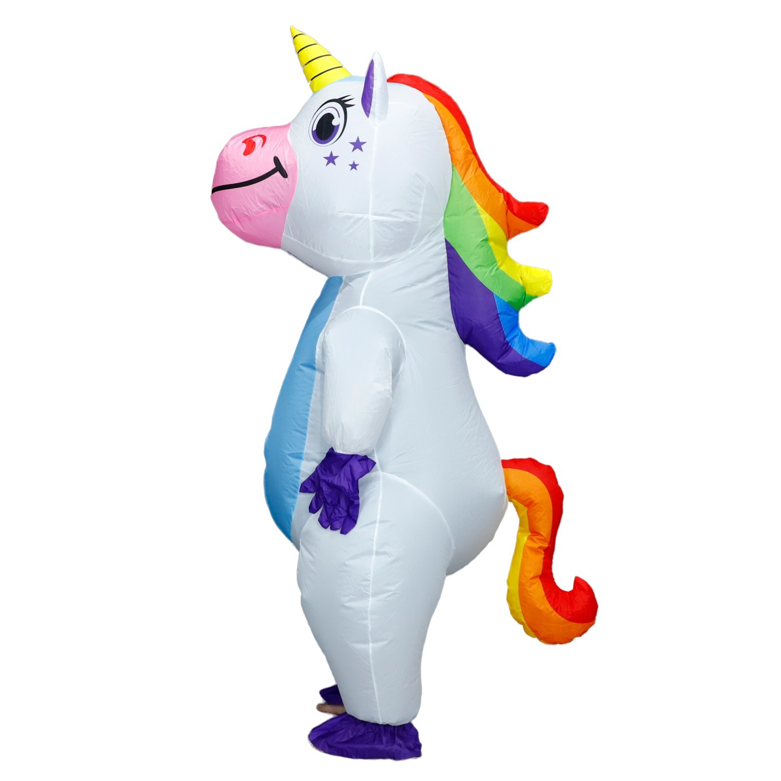 Giant Unicorn Inflatable Costume Adult Blow Up for Events & Party Cosplay Outfit