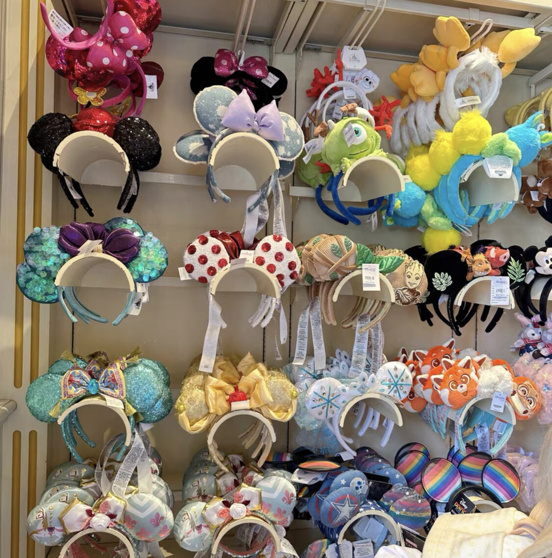 Disney Parks Loungefly Mickey Ear 2024 Rapunzel Tangled Pascal Belle Headband