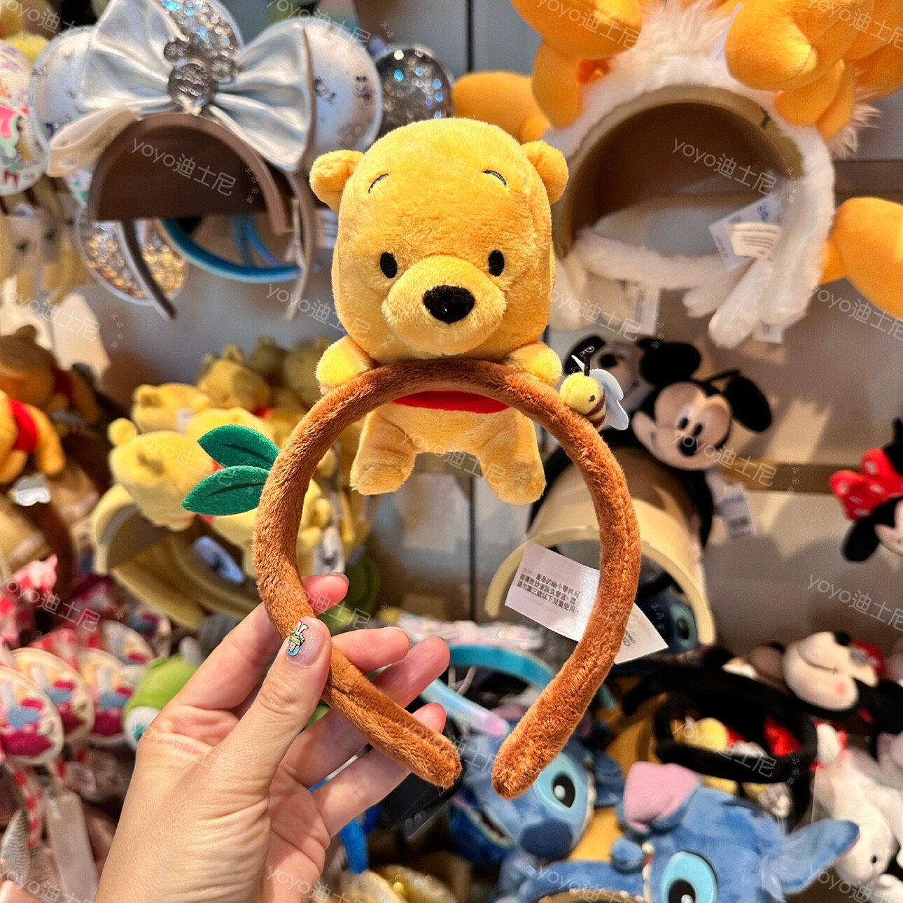 DisneyParks Loungefly Mickey Ears Rapunzel Tangled Pascal Belle Headband 2024