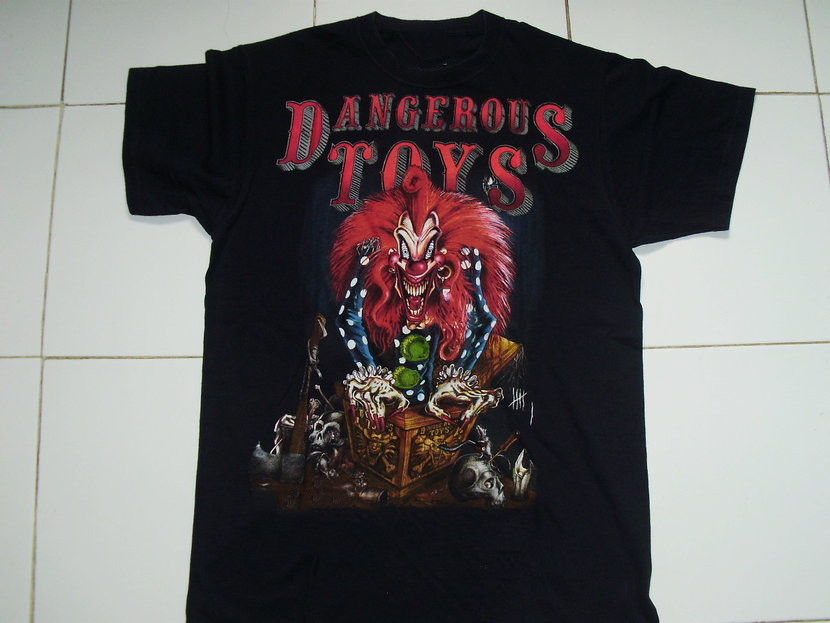 Rare Dangerous Toys Band Music Short Sleeve All Size T-Shirt S-5XL BT189