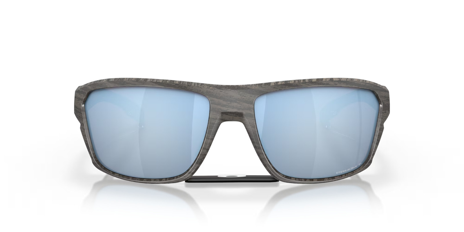 NEW Oakley SPLIT SHOT Black POLARIZED Deep Water Blue PRIZM Sunglass 9416-06