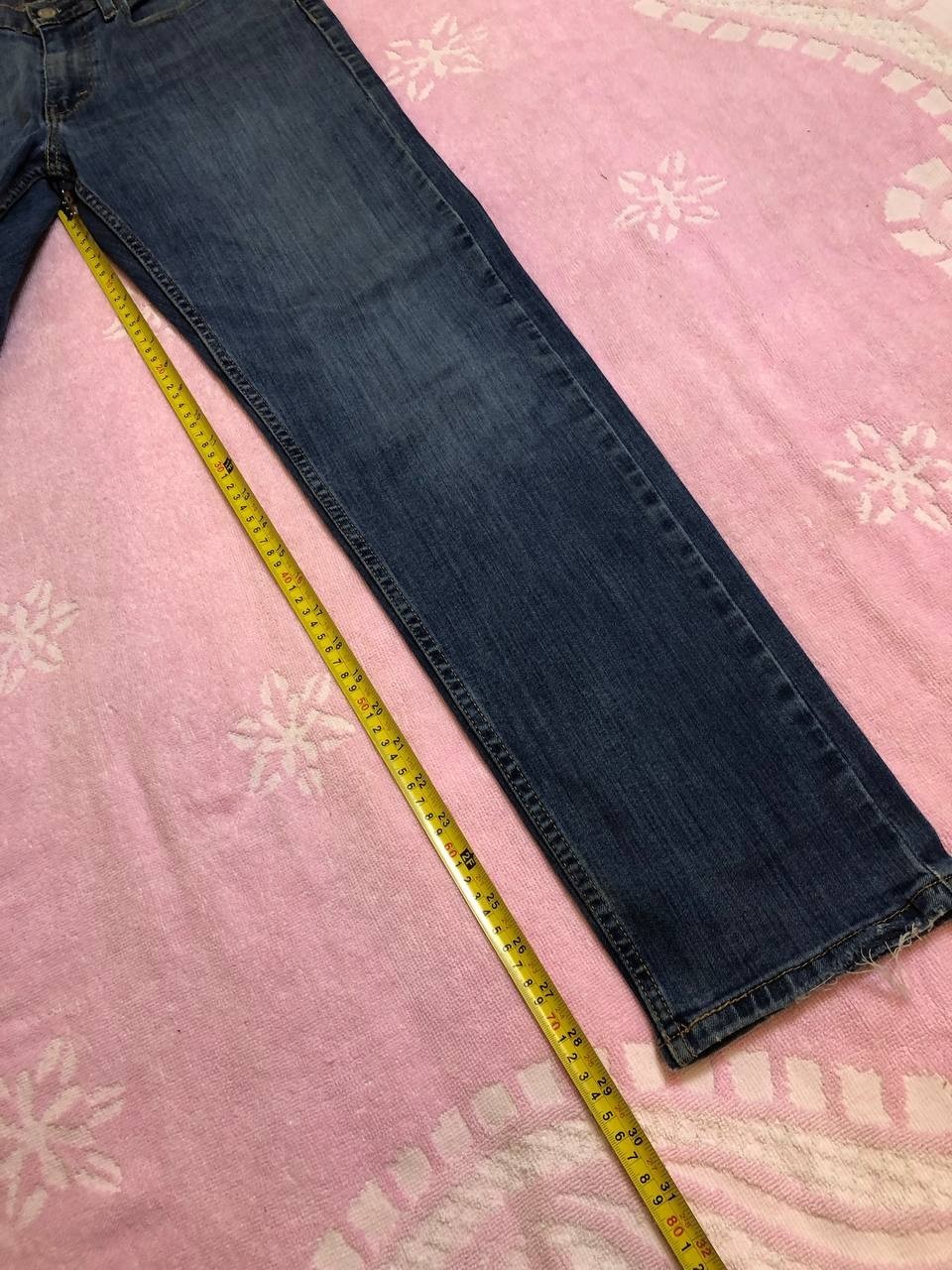 Levi s 502 Stretch Denim Jeans 31X32 Indigo Men