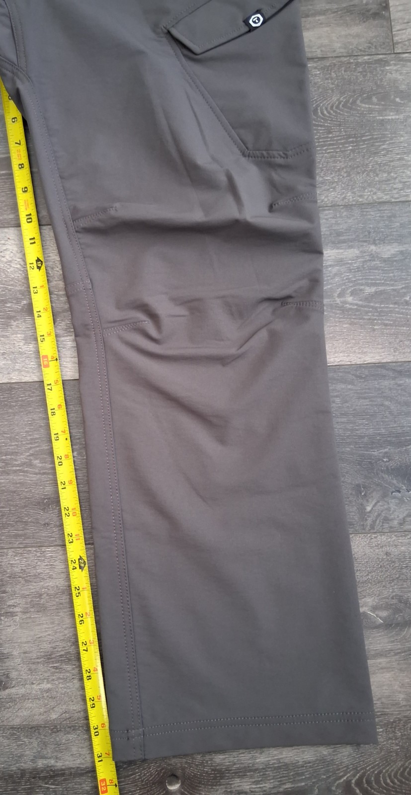 Truewerk T2 Werk Pants Durable Water Resistant Grey Womans Size 16 (36×31)