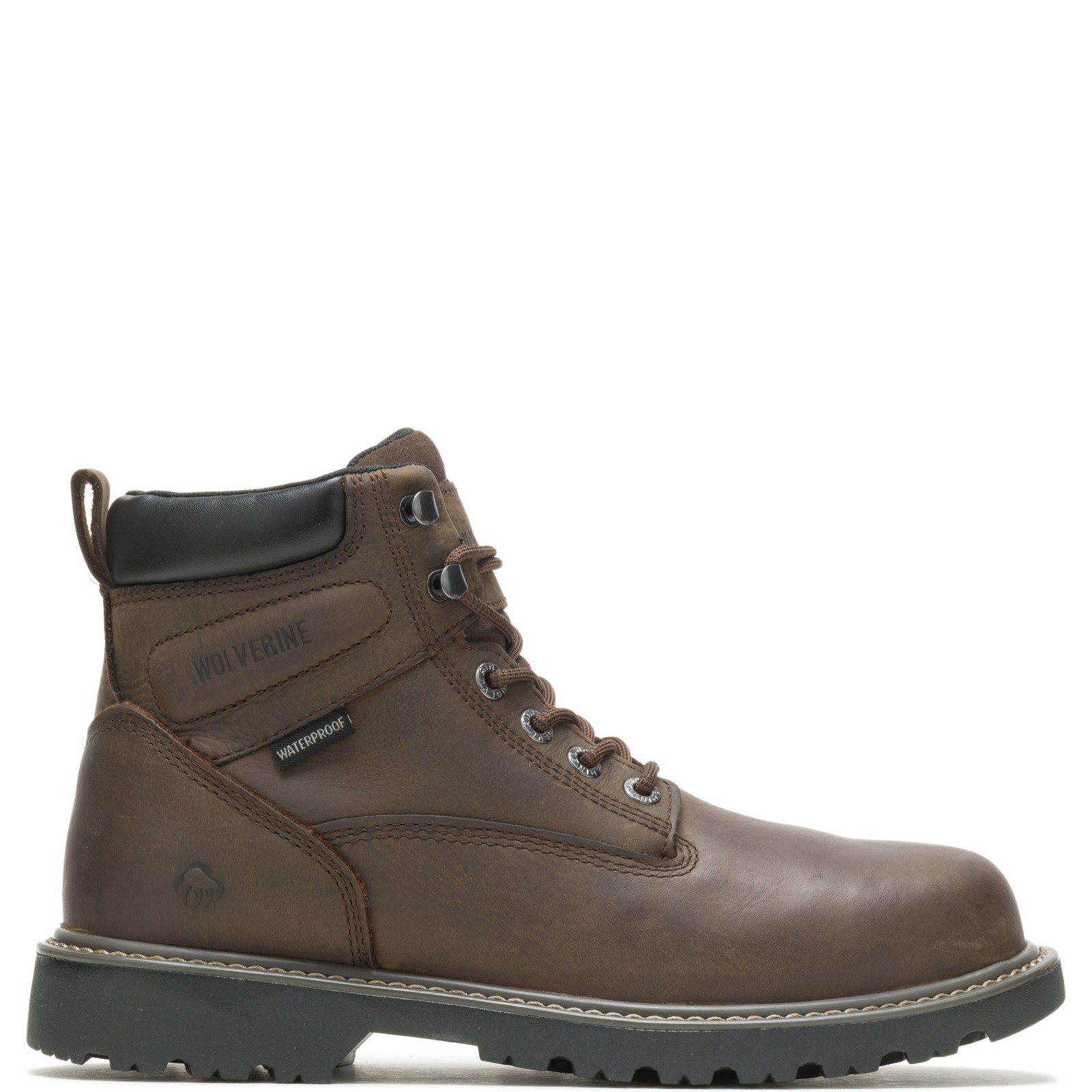 Wolverine Men Floorhand Waterproof Steel-Toe 6″ Work Boot Work Boots