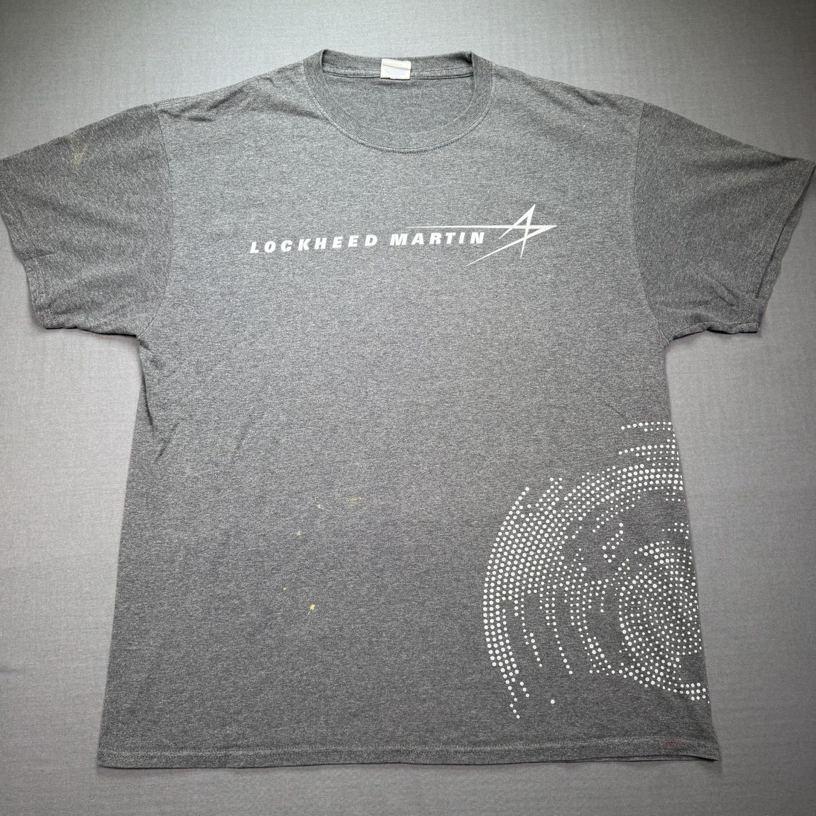 Lockheed Martin Shirt Mens Large Skunk World Aircraft UAV RADAR Tee