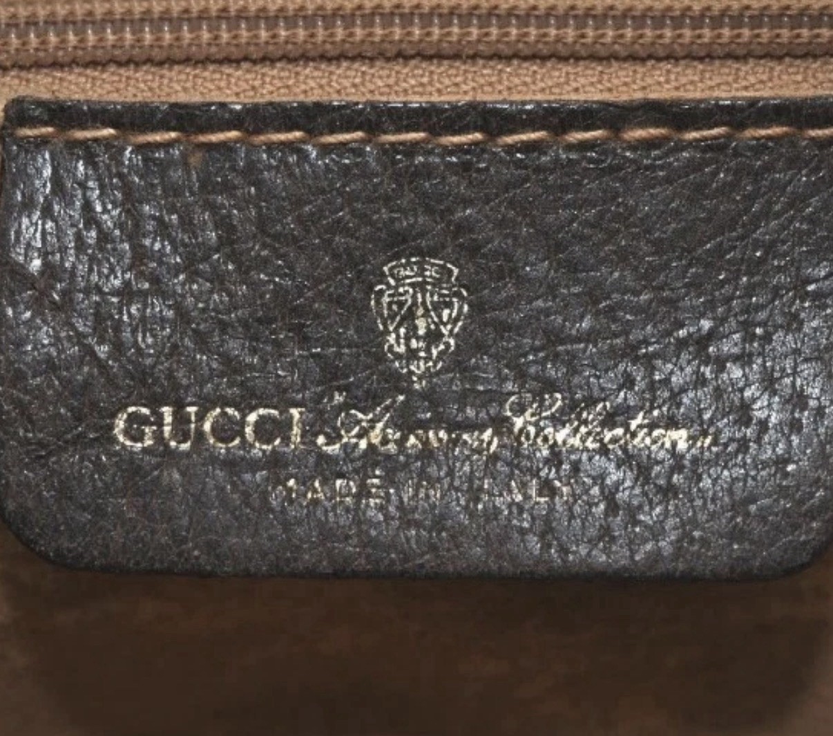 Vintage Gucci Sherry Monogram Boston Bag