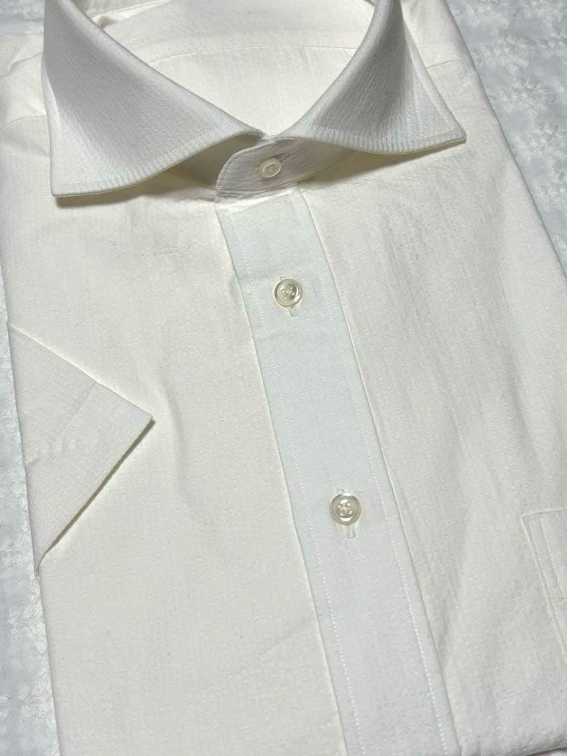 Brand new unused Kamakura shirt short sleeve white men s equivalent to size XL f