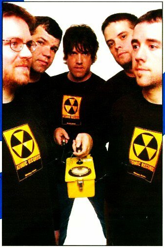 New! ATOMIC RECORDS Milwaukee FALLOUT LOGO Authentic T-Shirt S-M-L-XL-XXL-XXXL