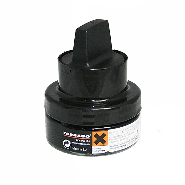 Tarrago Shoe black Shine Cream Self Liquid Polish Kit Leather 50 ml jar (1.76oz)