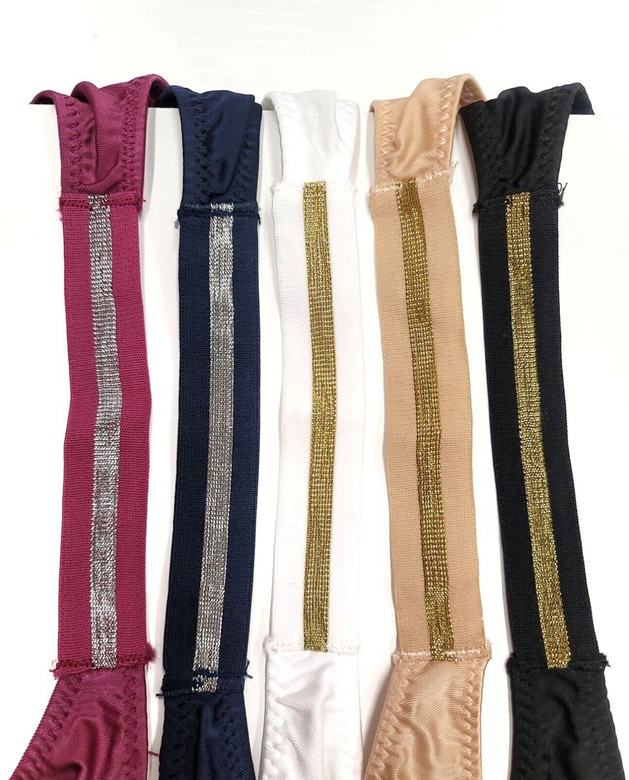 Pack Of 5 Women High Cut Satin Panties Thong Brief Brazilian Underwear Lingeries